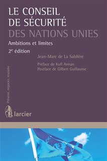 Front cover_Le Conseil de sécurité des Nations unies