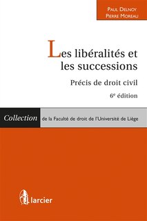 Front cover_Les libéralités et les successions