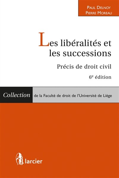 Front cover_Les libéralités et les successions