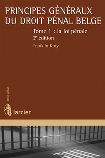 Front cover_La loi pénale