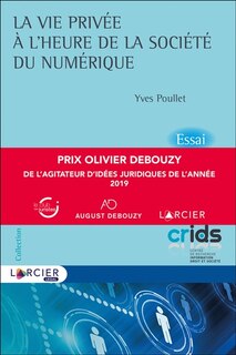 Front cover_La vie privée à l'heure de la société du numérique : essai
