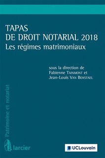 Front cover_Tapas de droit notarial 2018