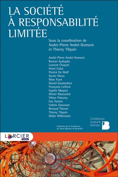 Front cover_La société à responsabilité limitée