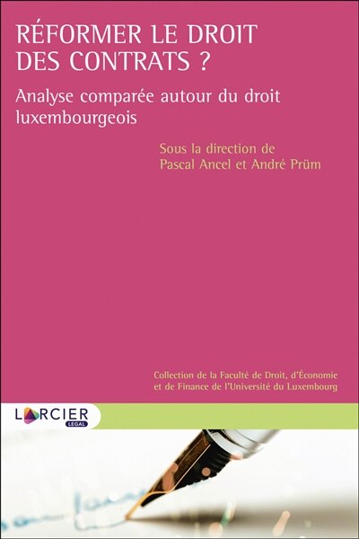 Couverture_Réformer le droit des contrats ?