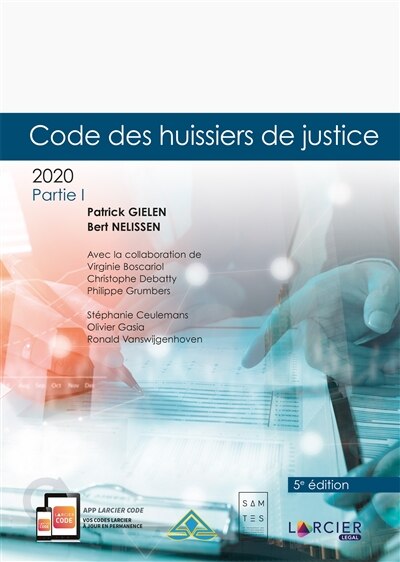 Front cover_Code des huissiers de justice