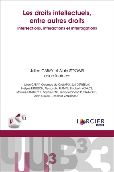 Front cover_Les droits intellectuels, entre autres droits