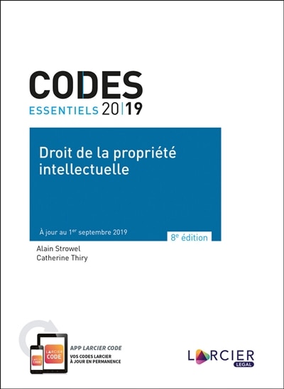 Front cover_Droit de la propriété intellectuelle 2019