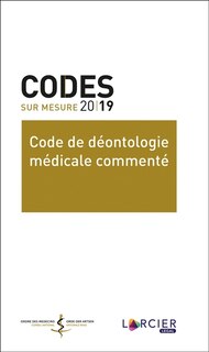 Front cover_Code de déontologie médicale commenté 2019