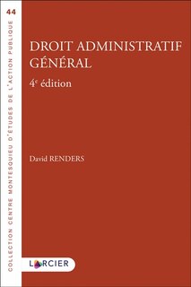 Front cover_Droit administratif général
