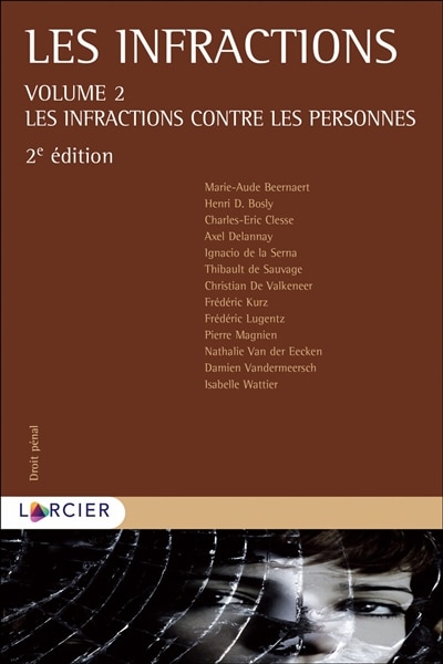 Couverture_Les infractions contre les personnes