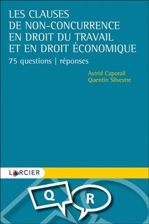 Front cover_Les clauses de non-concurrence en droit du travail et en droit économique