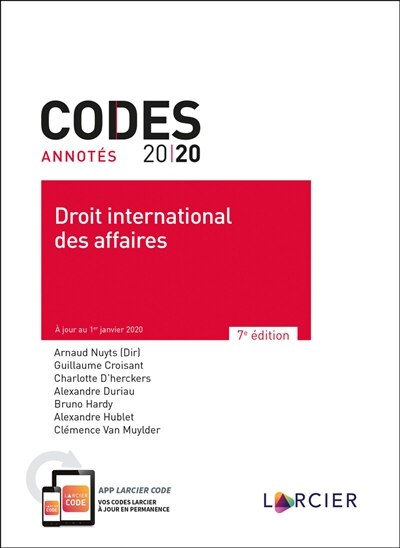 Couverture_Droit international des affaires 2020