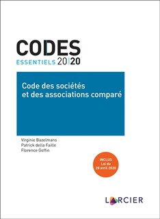 Couverture_Code des sociétés et des associations comparé 2020