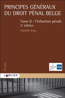 Couverture_L' infraction pénale