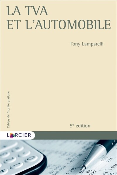 Front cover_La TVA et l'automobile