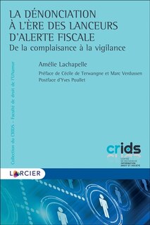 Front cover_La dénonciation à l'ère des lanceurs d'alerte fiscale