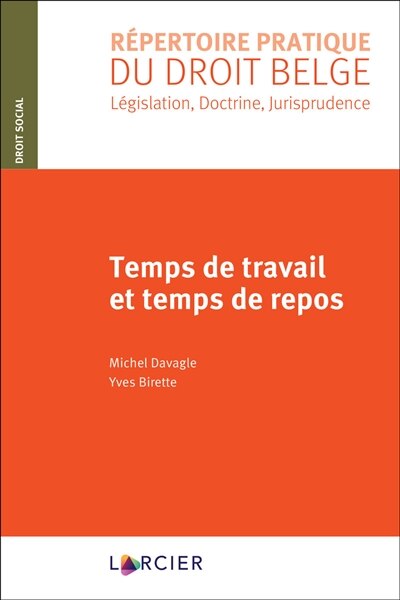 Front cover_Temps de travail et temps de repos