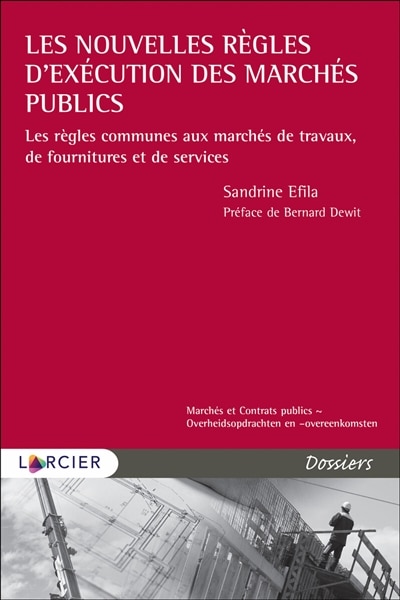 Couverture_Les nouvelles règles d'exécution des marchés publics