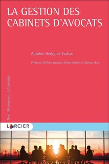 Front cover_La gestion des cabinets d'avocats