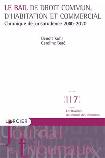 Couverture_Le bail de droit commun, d'habitation et commercial
