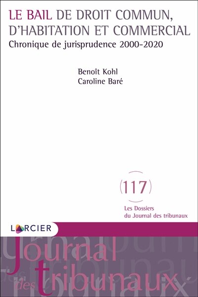 Couverture_Le bail de droit commun, d'habitation et commercial