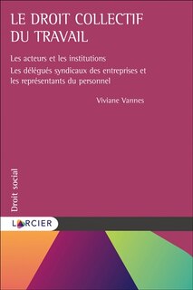 Front cover_Le droit collectif du travail