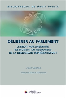 Couverture_Délibérer au Parlement