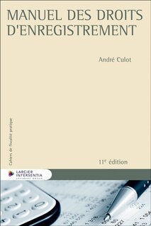 Couverture_Manuel des droits d'enregistrement