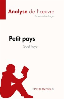 Front cover_Petit pays de Gael Faye (Analyse de l'oeuvre)