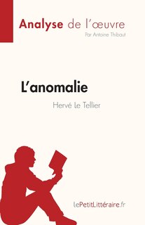 Front cover_L'anomalie de Hervé Le Tellier (Analyse de l'oeuvre)
