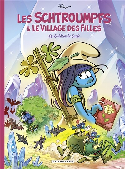 Front cover_Les Schtroumpfs & le village des filles, Vol. 5. Le bâton de Saule, Vol. 1
