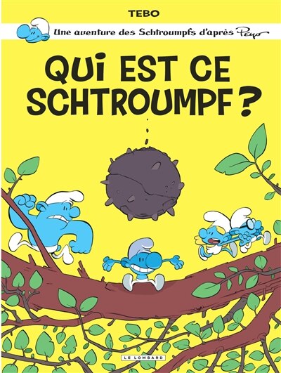 Front cover_Qui est ce Schtroumpf ?