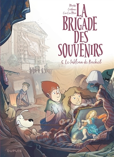 Front cover_La brigade des souvenirs 05 : Le tableau de Rachel