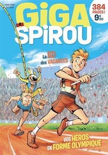 Front cover_Giga Spirou, hors-série, n°Eté 2024. La BD des vacances