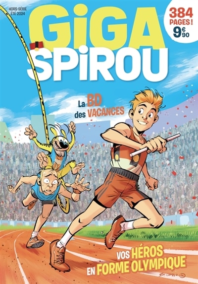 Front cover_Giga Spirou, hors-série, n°Eté 2024. La BD des vacances