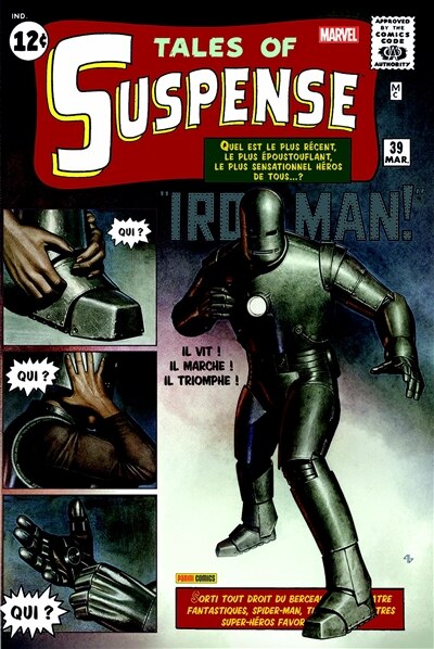Front cover_Iron Man : l'intégrale, Vol. 1. 1963-1964