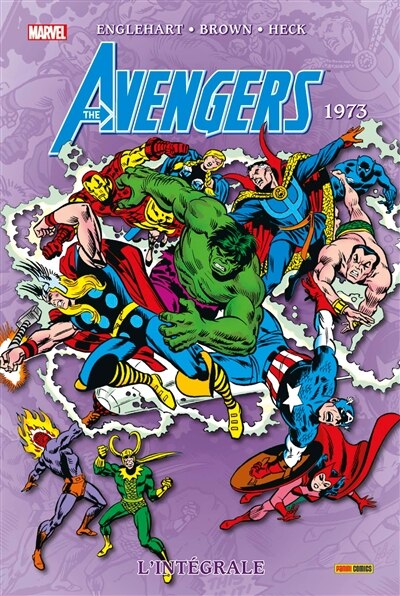 Couverture_The Avengers : l'intégrale. 1973