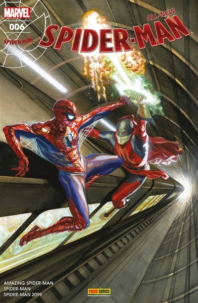 Front cover_All-New Spider-Man, n°6. Amazing Spider-Man : l'ascension : aller simple ; Amazing Spider-Man : l'ascension : jeu de pouvoirs ; Spider-Man : Bon retour au SHIELD ; Spider-Man 2099 : des femmes et des dieux : une journée à l'hôpital
