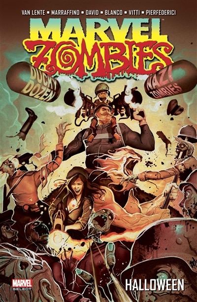 Couverture_Marvel zombies, Vol. 4. Halloween