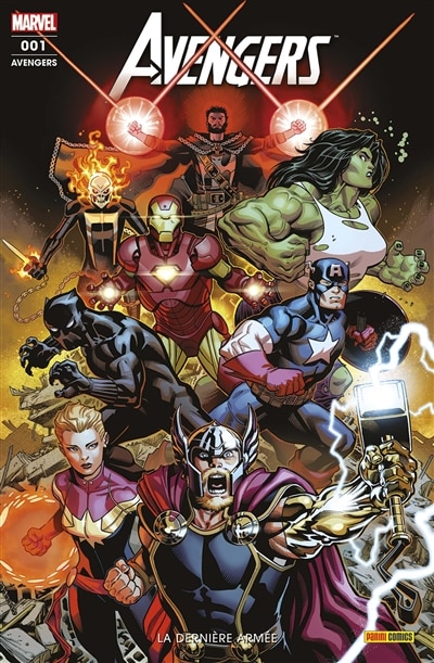 Couverture_Avengers, n°1. La dernière armée