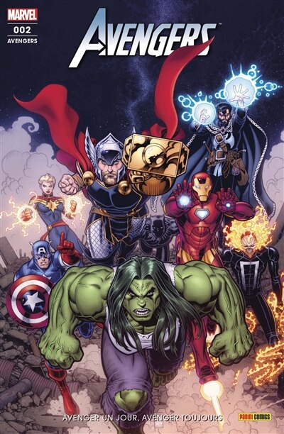 Couverture_Avengers, n&deg;2. Avenger un jour, Avenger toujours