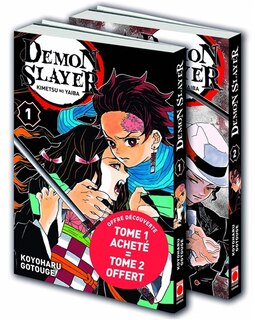 Front cover_Demon slayer : pack offre découverte (tome 1 & 2)