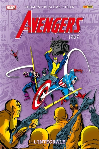 Couverture_The Avengers : l'int&eacute;grale. 1967