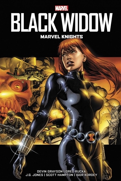 Couverture_Black Widow : Marvel knights Tome 1
