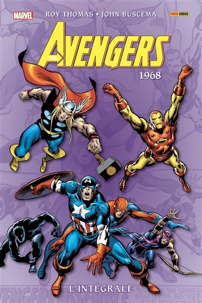 Couverture_The Avengers : l'intégrale. 1968