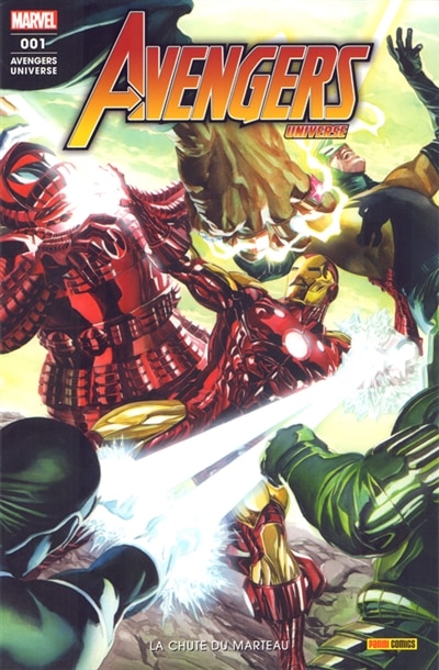 Front cover_Avengers universe, n°1. La chute du marteau