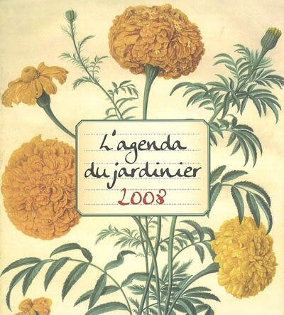 Front cover_L' agenda du jardinier 2008