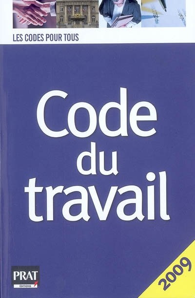 Front cover_Code du travail