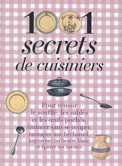 Front cover_1.001 secrets de cuisiniers