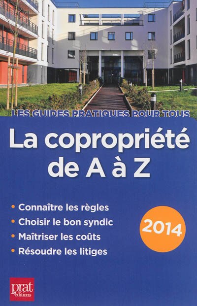 Front cover_La copropriété de A à Z 2014